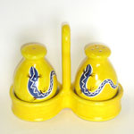 Decor: LZY001 Lizards on Yellow